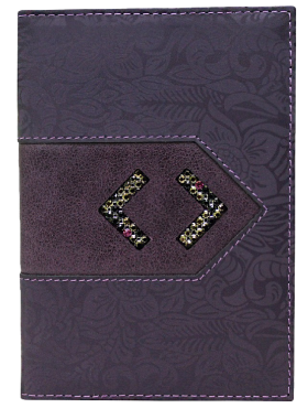Женский бумажник водителя БС-12 lancetta темно-фиолетового цвета Kniksen