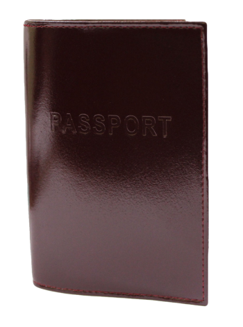 Обложка на паспорт СТ-ПО-2 В бургундия Старк